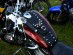 (S) SUZUKI INTRUDER VS 600 800 1400 LEATHER TANK Panel Pad Strap Chap Bib Bra